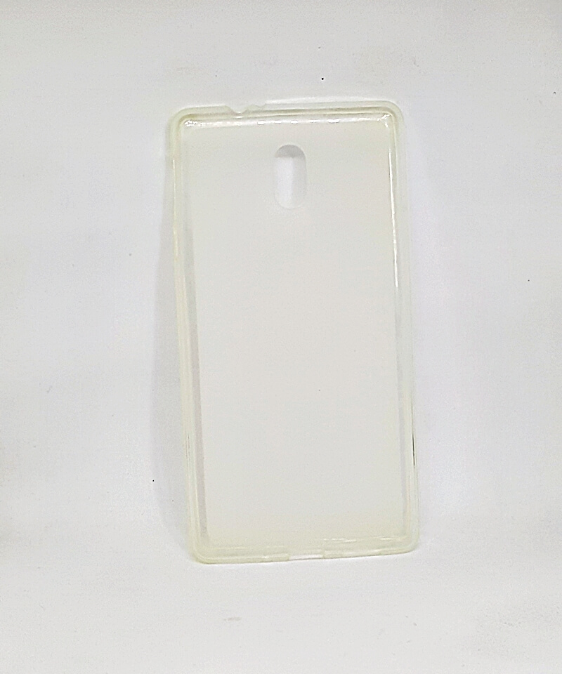 Накладка для Nokia 3 білий силікон-0