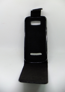 Фліп Croco Classic Nokia Asha 305/306 чорний-2