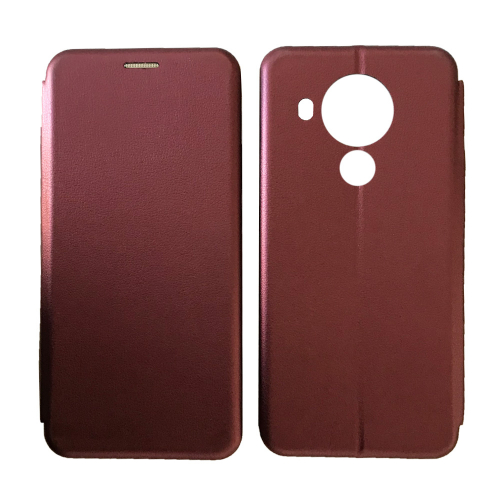 Книжка Premium для Nokia 5.4 бордова-0