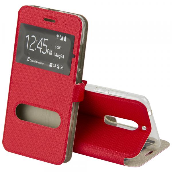 Книжка MODERN Style Nokia 5 (окно) (Червона)-0