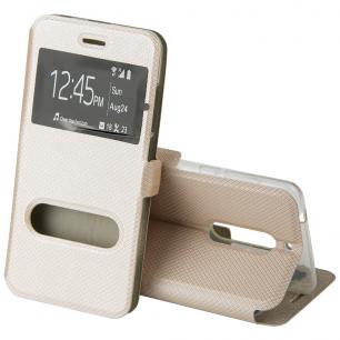 Книжка MODERN Style Nokia 5 (окно) (Золота)-0