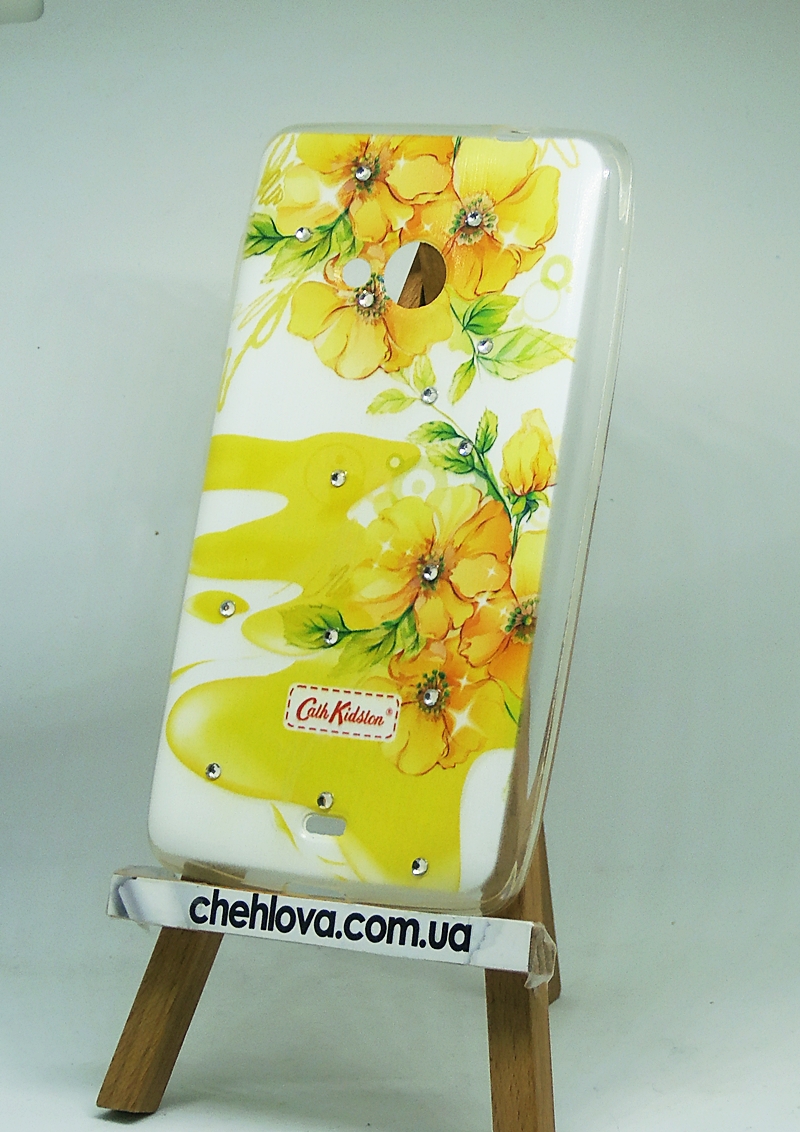 Diamond Silicone Nokia 535 (Microsoft) Cath Kidston Light of Spring-0