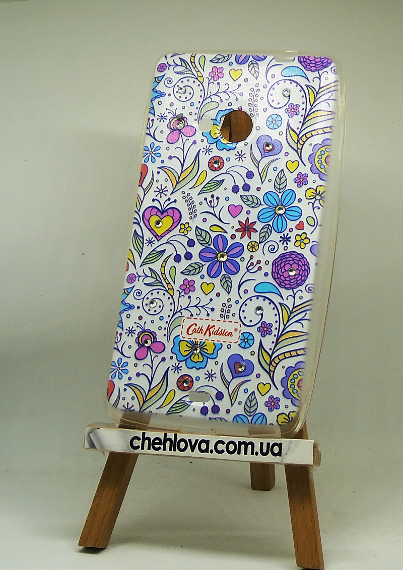Diamond Silicone Nokia 535 (Microsoft) Cath Kidston Lovely Dreams-0