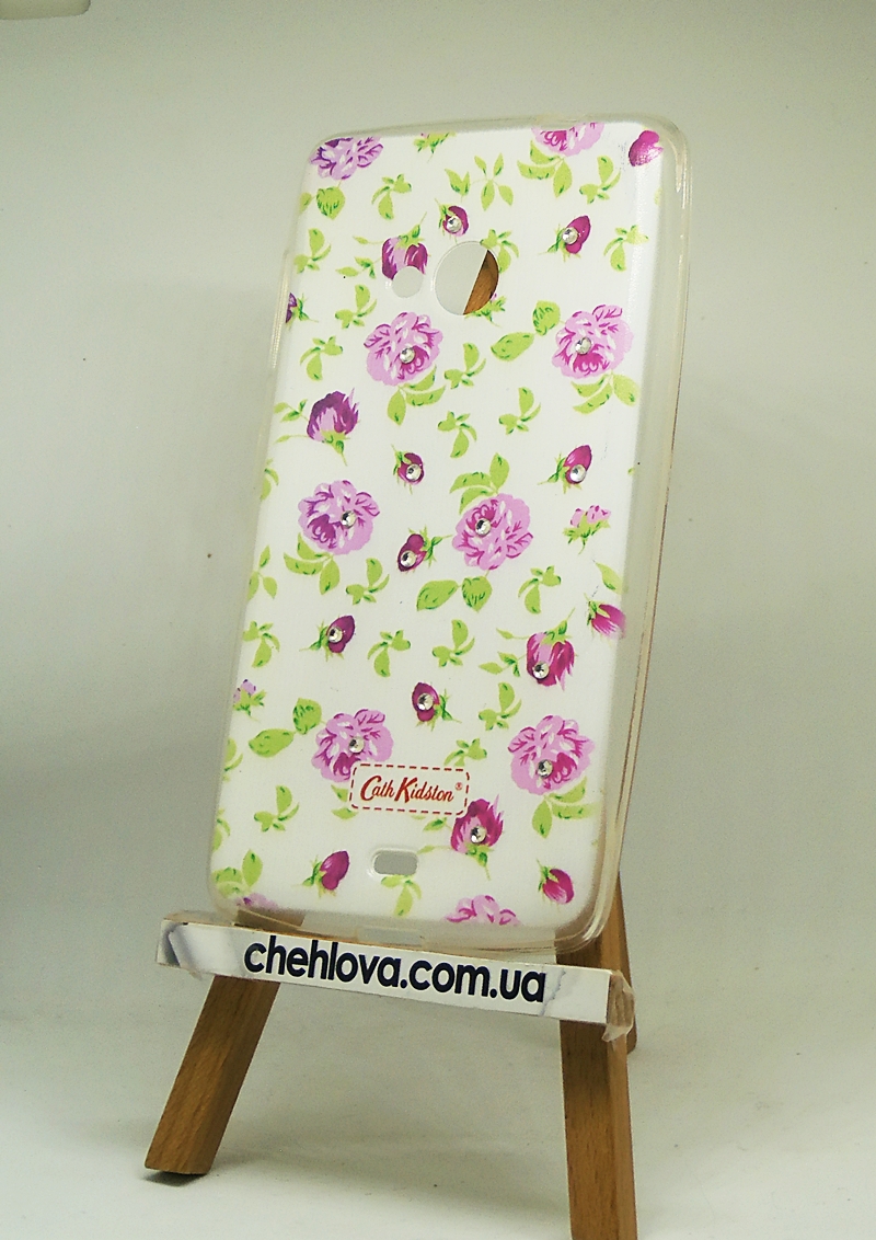 Diamond Silicone Nokia 535 (Microsoft) Cath Kidston Wedding Flowers-0