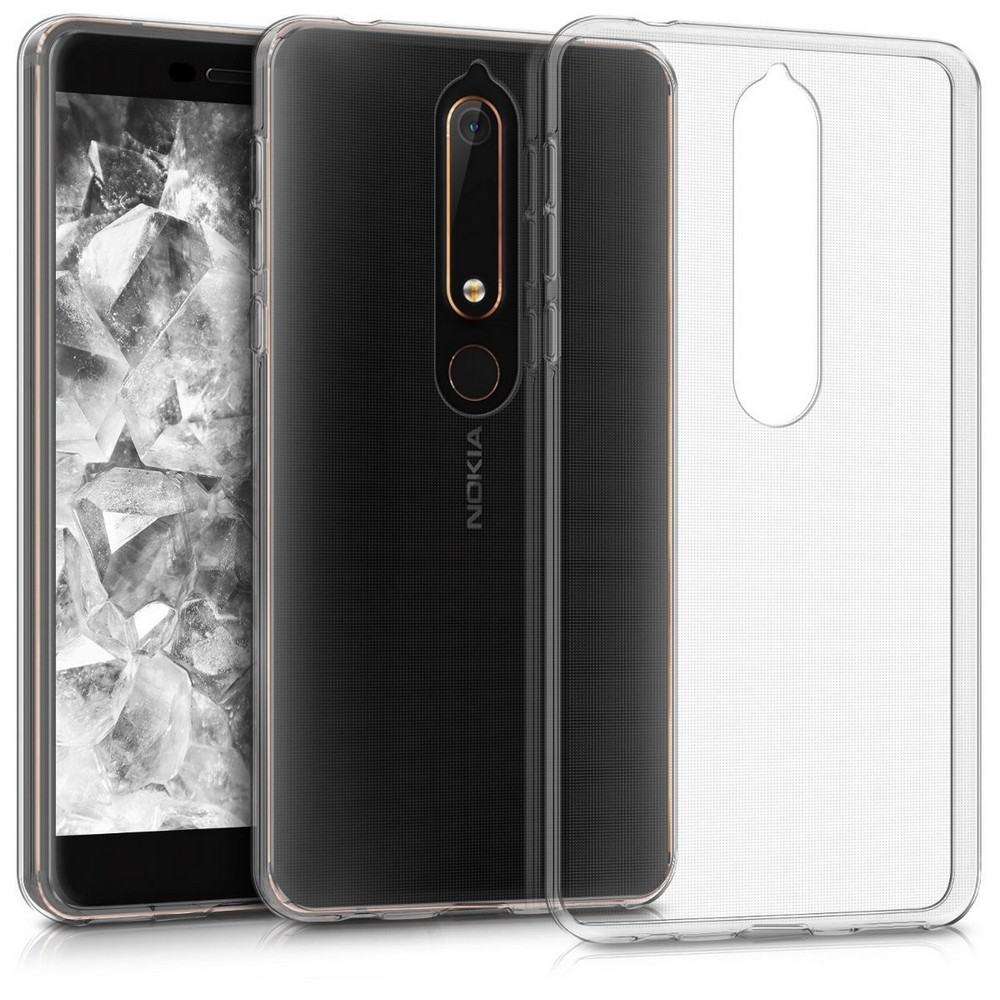 Накладка Premium для Nokia 6.1 прозора-0