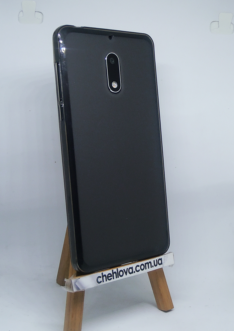 Накладка для Nokia 6 прозорий силікон-0