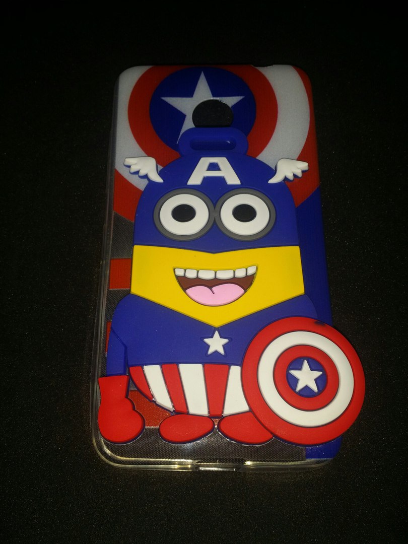 Накладка для Nokia Lumia X2 "Міньон-капітан" (силікон)-0