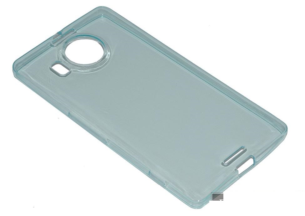 Накладка TPU Сrystal для Nokia 950 XL бірюзова-0