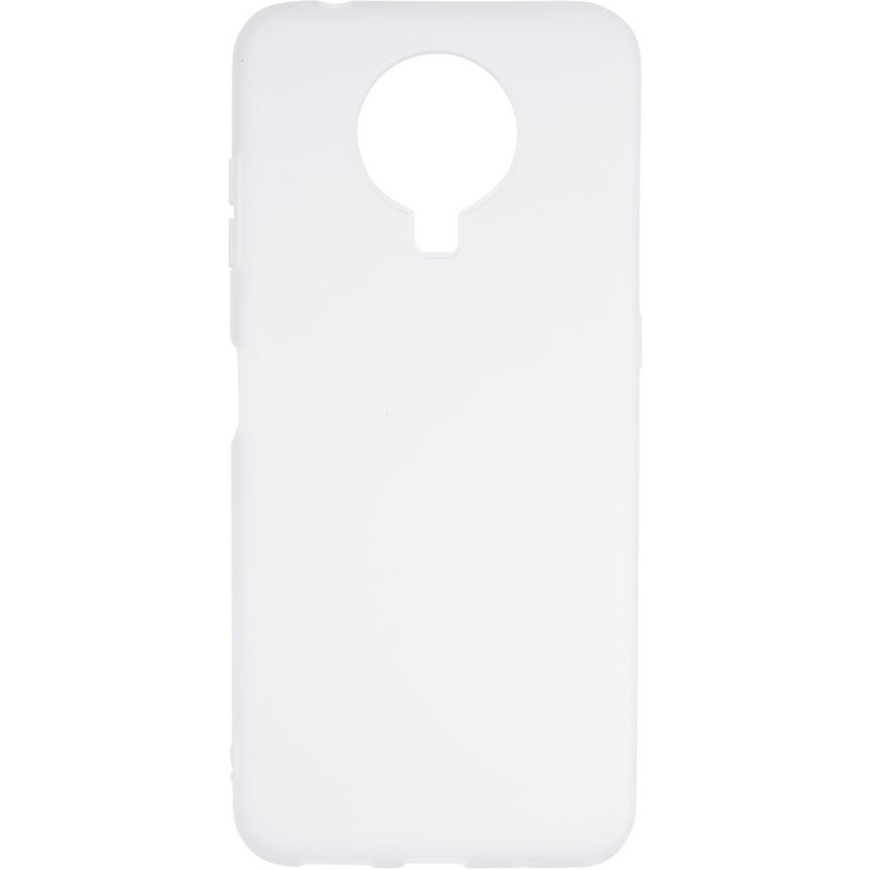 Накладка для Nokia G20/G10 силікон білий-0