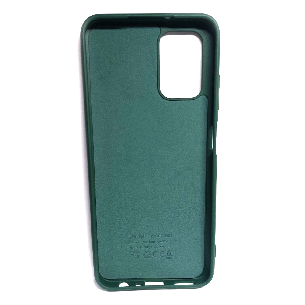 Silicone Cover Full Protective no logo (AA) для Nokia G22 (Dark green)-1