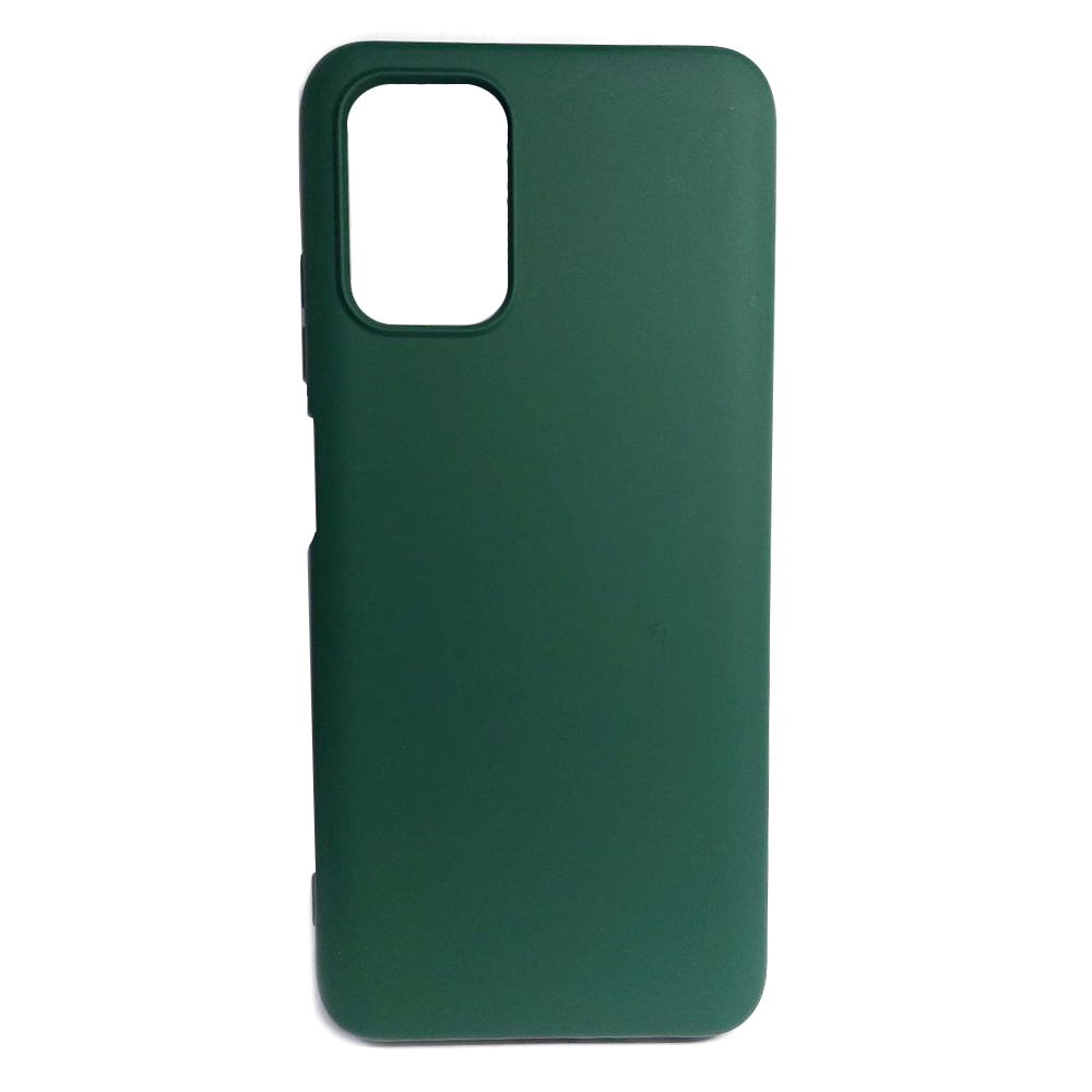 Silicone Cover Full Protective no logo (AA) для Nokia G22 (Dark green)-0