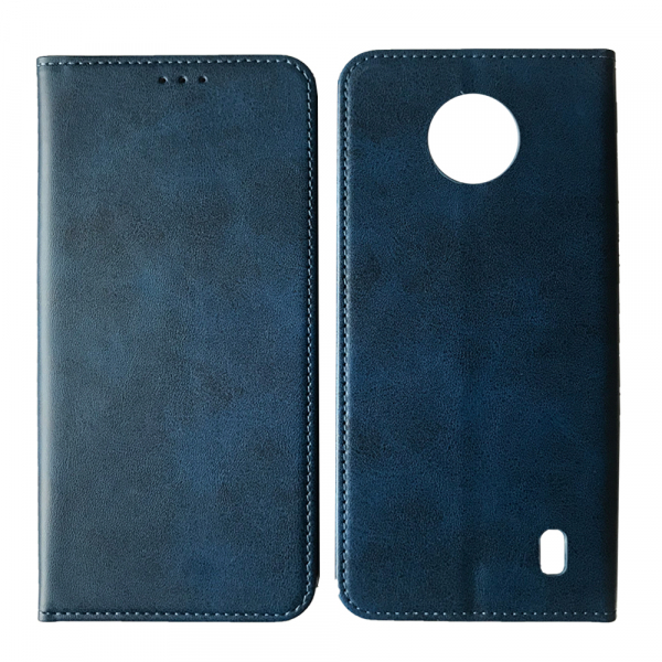 Книжка Black TPU Magnet для Nokia C20 синя-0