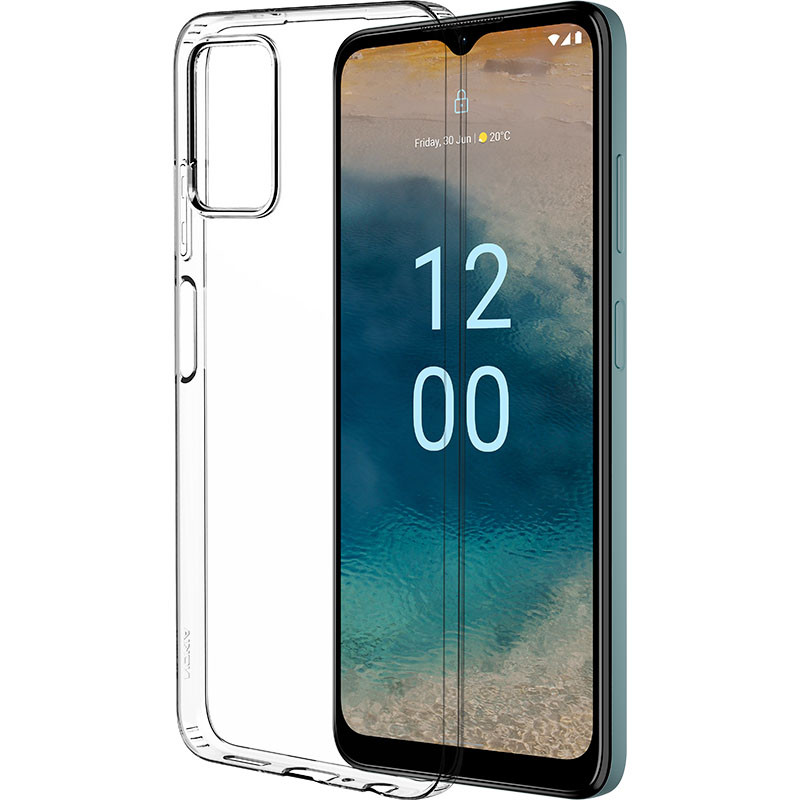 Накладка Premium для Nokia G42 силікон (прозорий)-0