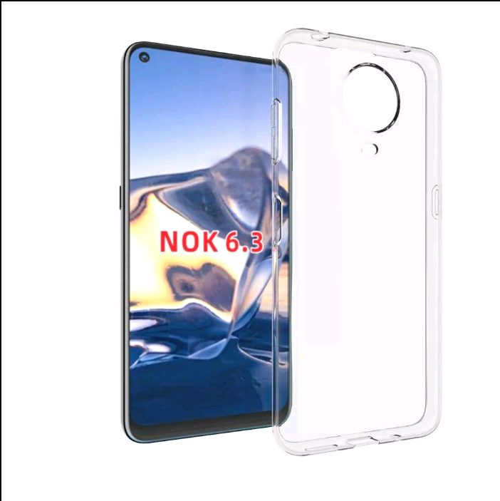 Накладка силіконова для Nokia G50 (прозора)-0