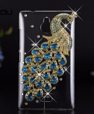 Накладка для Nokia X2 Павич (декор пластика)-0
