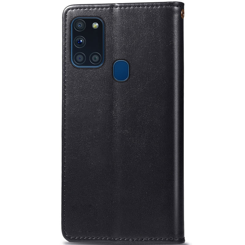 Книжка GETMAN Gallant для Samsung A21s Чорна-1