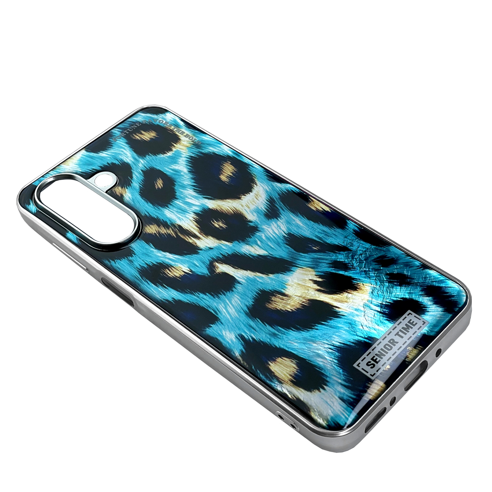 Чохол LEOPARD CASE для Samsung A56 / A36 зелений-1