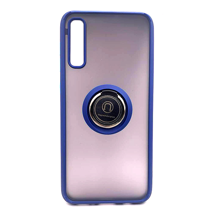 Накладка Totu Gingle Ring для Samsung A50/A30s темно-синя-0