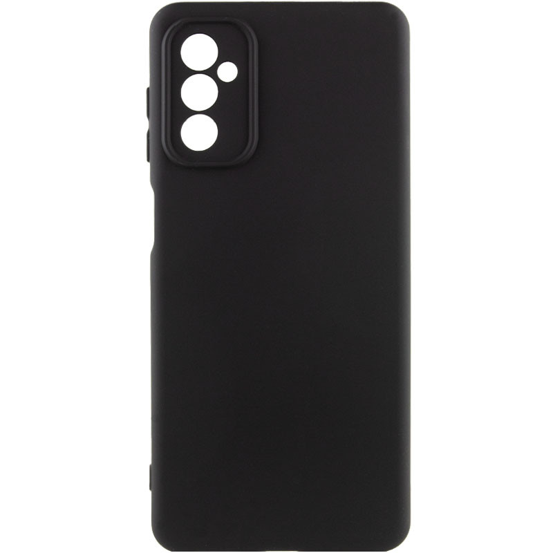 Silicone Cover Full Camera no logo (AA) для Samsung A34 5G (Black)-0