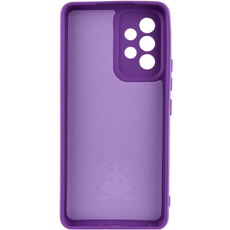 Silicone Cover Full Camera without Logo (A) для Samsung A53 (Purple)-1