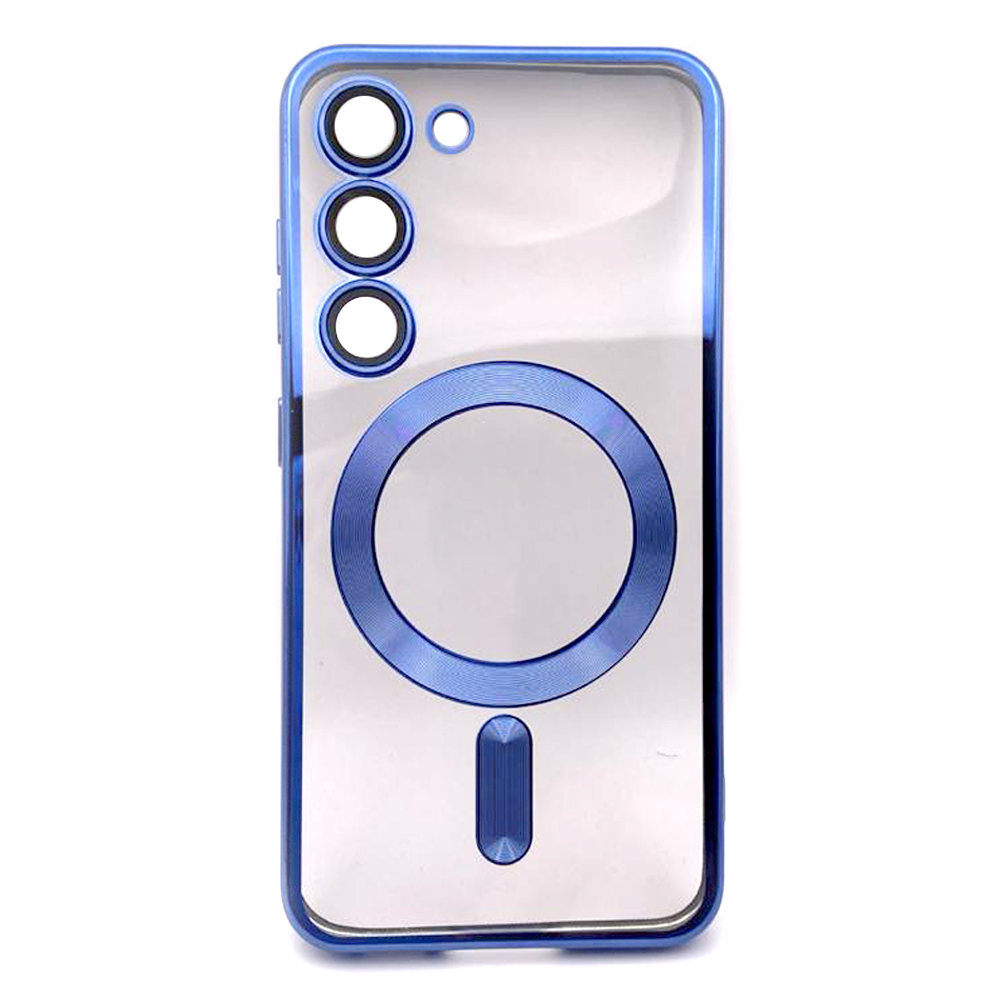 Чохол Metal Color with MagSafe для Samsung S23 (blue)-0