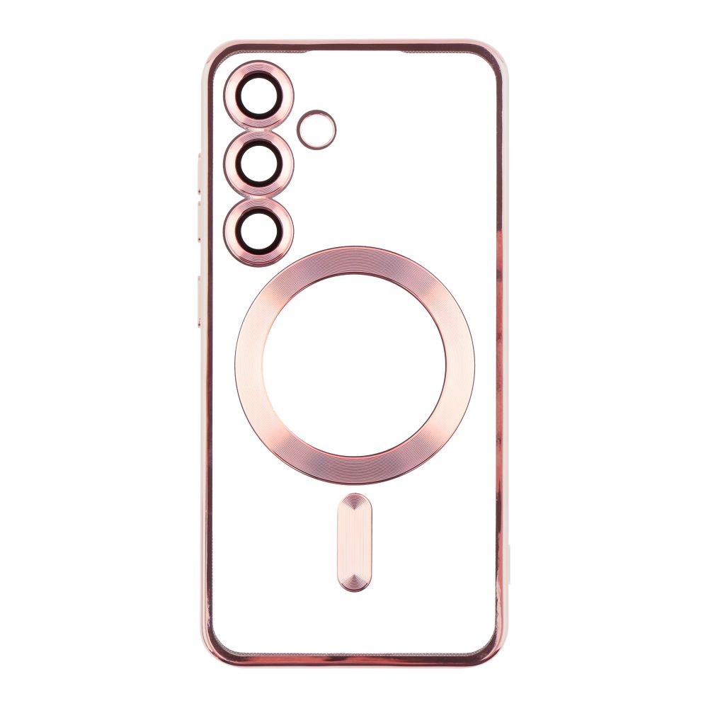 Накладка SHINING Camera MagSafe для Samsung S24  Plus / S25 Plus (Rose gold)-0