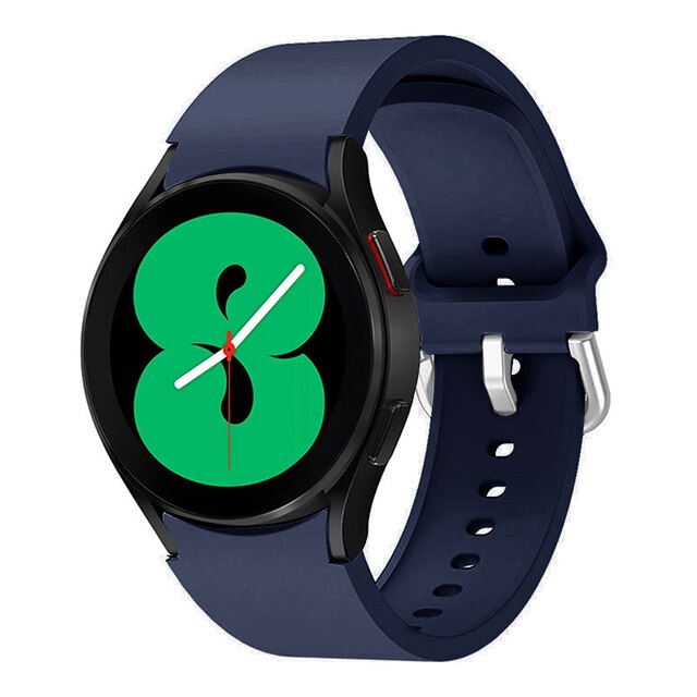 Ремінець Silicone для Samsung Watch 4 / Watch 5 20 mm (Midnight blue)-0