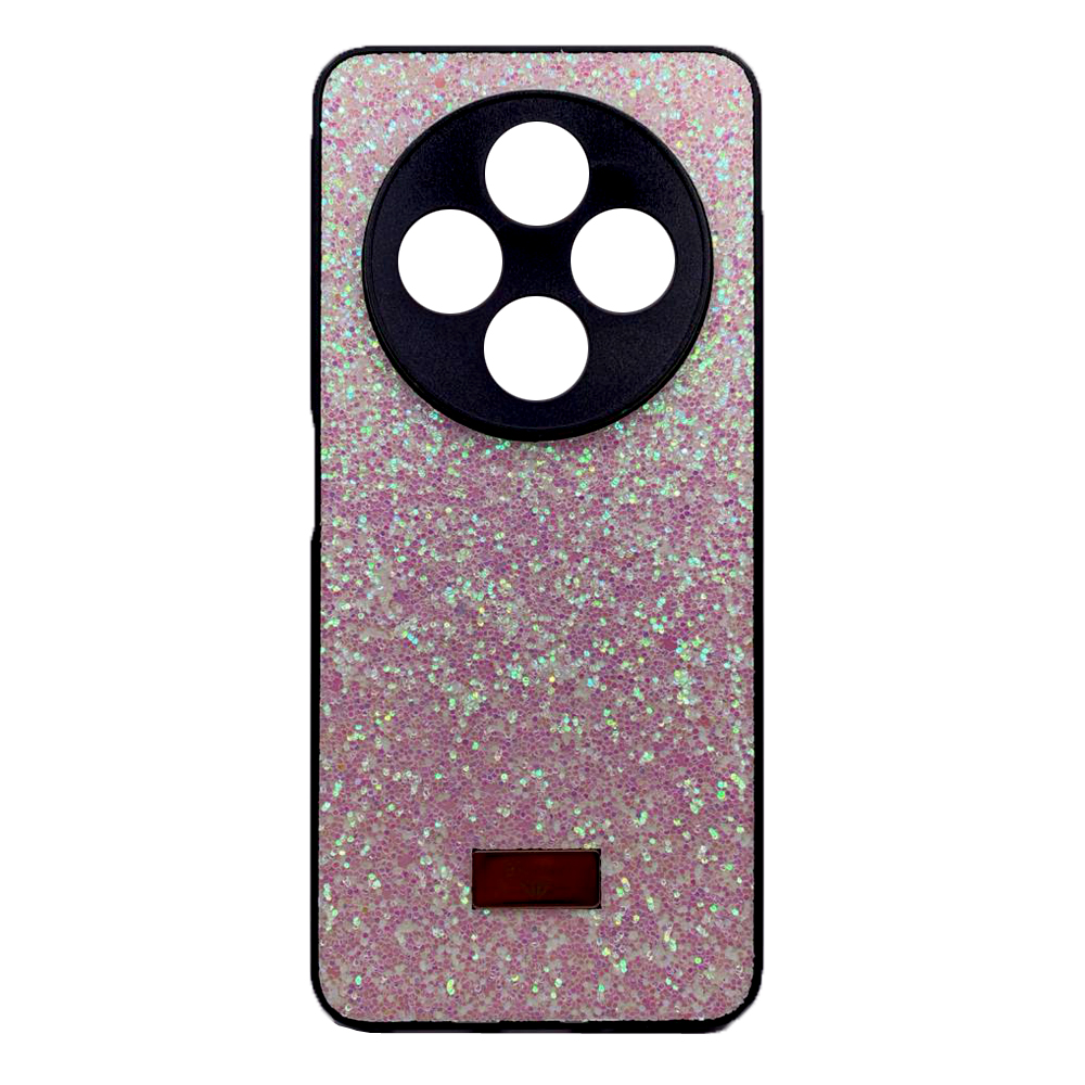 Накладка Bling Grainy Diamond Separate Camera для Xiaomi Redmi 14C/Poco C75  (Рожева)-0