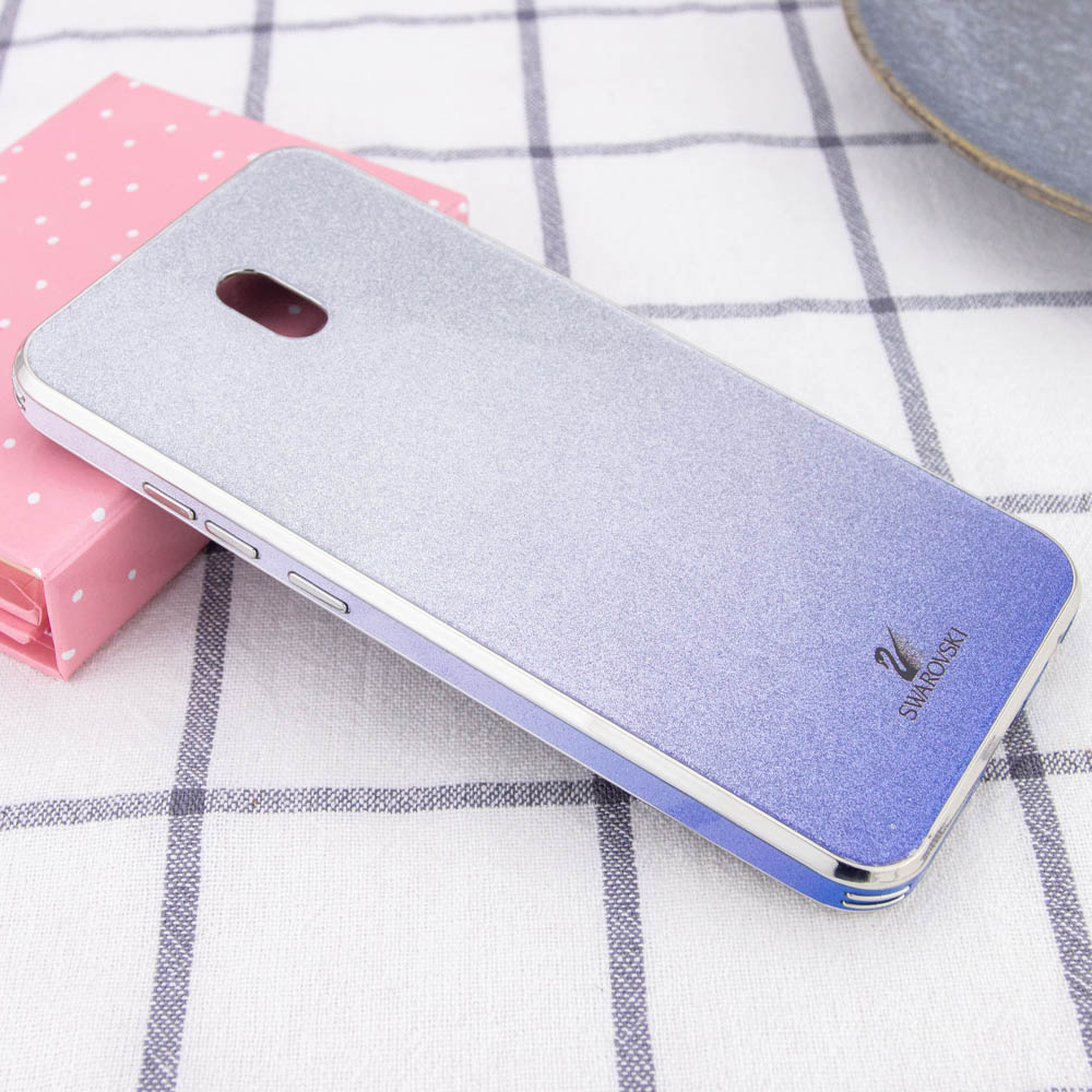 Накладка Glass SW для Xiaomi Redmi 8A  Синя-1