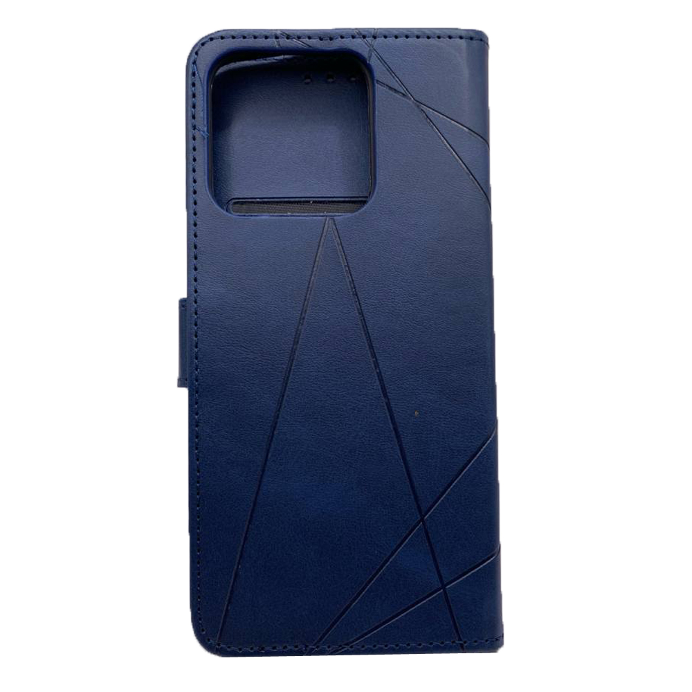 Книжка Business Clasp для Xiaomi Redmi 13C / Poco C65 Синя-1